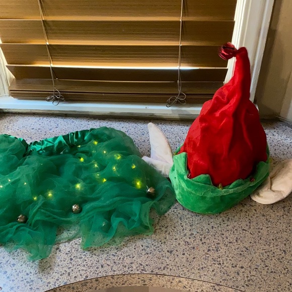 Holiday singing hat  with DYI Light up skirt - Picture 1 of 8